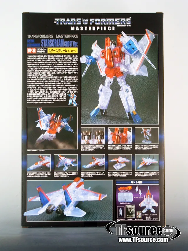 MP-03G Ghost Starscream Clear Version | Masterpiece G1