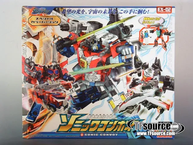 EX-02 Sonic Convoy Gifset Exclusive | Galaxy Force Transformers