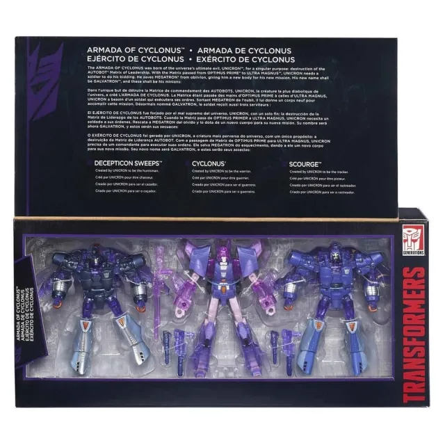 Armada of Cyclonus Scourge Sweep Set of 3 | Platinum Edition