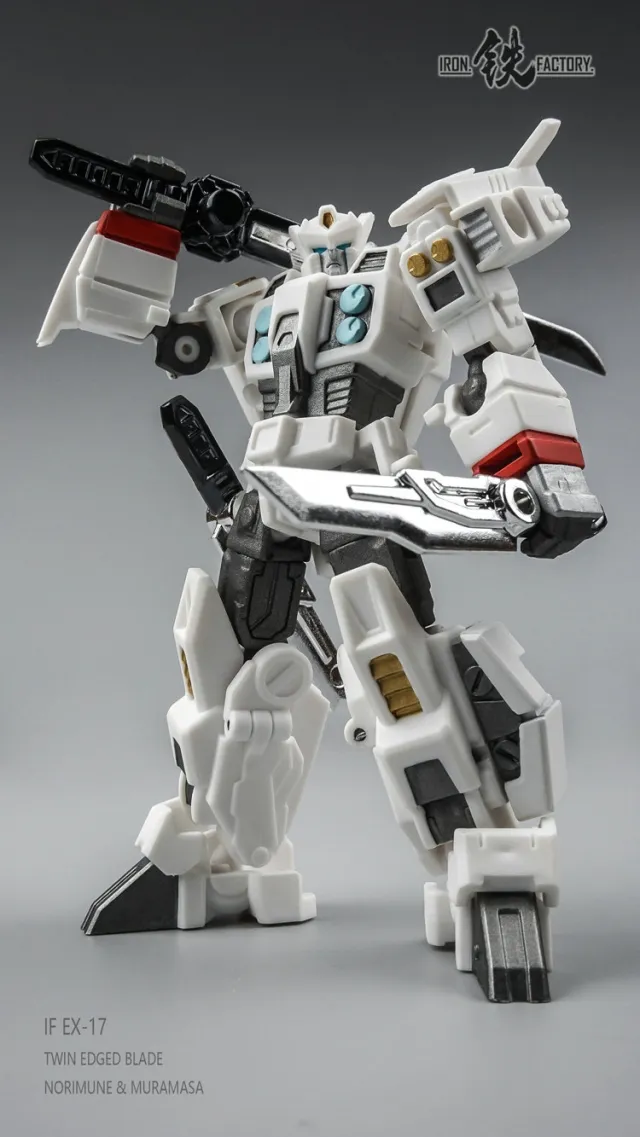 IF-EX17L Norimune and 17S Muramasa | Iron Factory 3rd Party