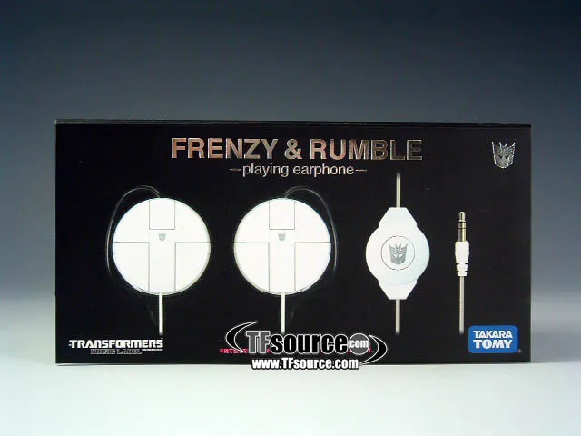 イヤホン TRANSFORMERS FRENZY&RUMBLE Frenzy and Rumble Headphones | Music Label Transformers