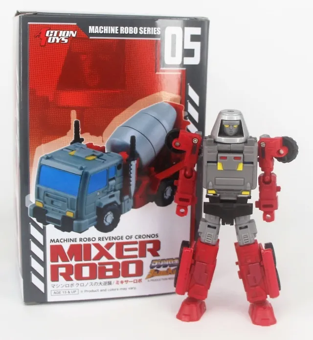 MR-05 Mixer Robo | Machine Robo Action Figure | TFSource