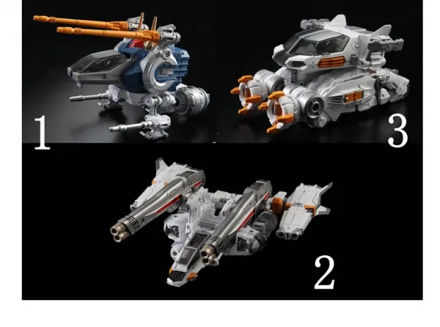 Takaratomy Diaclone Reboot D-06 – Set De 6 Véhicules – Neuf