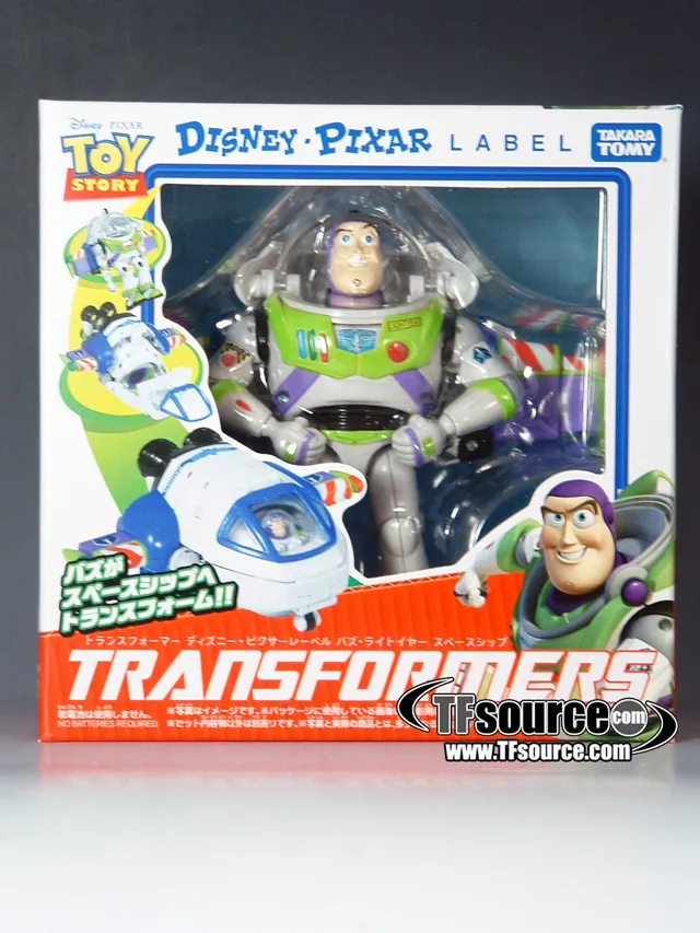 Buzz Lightyear Spaceship | Disney Label Transformers Figure