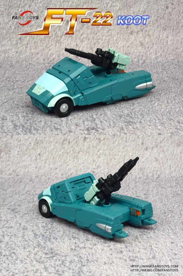 FT-22 KOOT ファンズトイズ クート(非正規カップ/チャー) FT-22 Koot | Fans Toys Masterpiece 3rd Party Transformers Figure