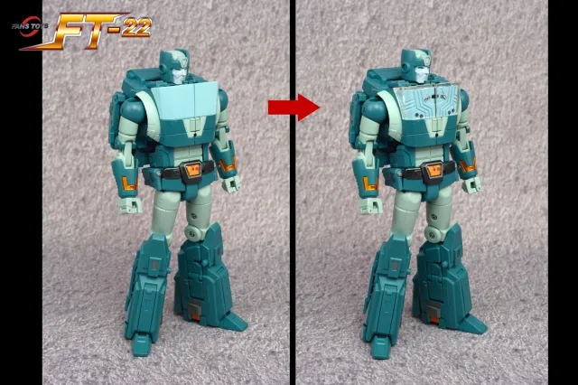 FT-22 KOOT ファンズトイズ クート(非正規カップ/チャー) FT-22 Koot | Fans Toys Masterpiece 3rd Party Transformers Figure
