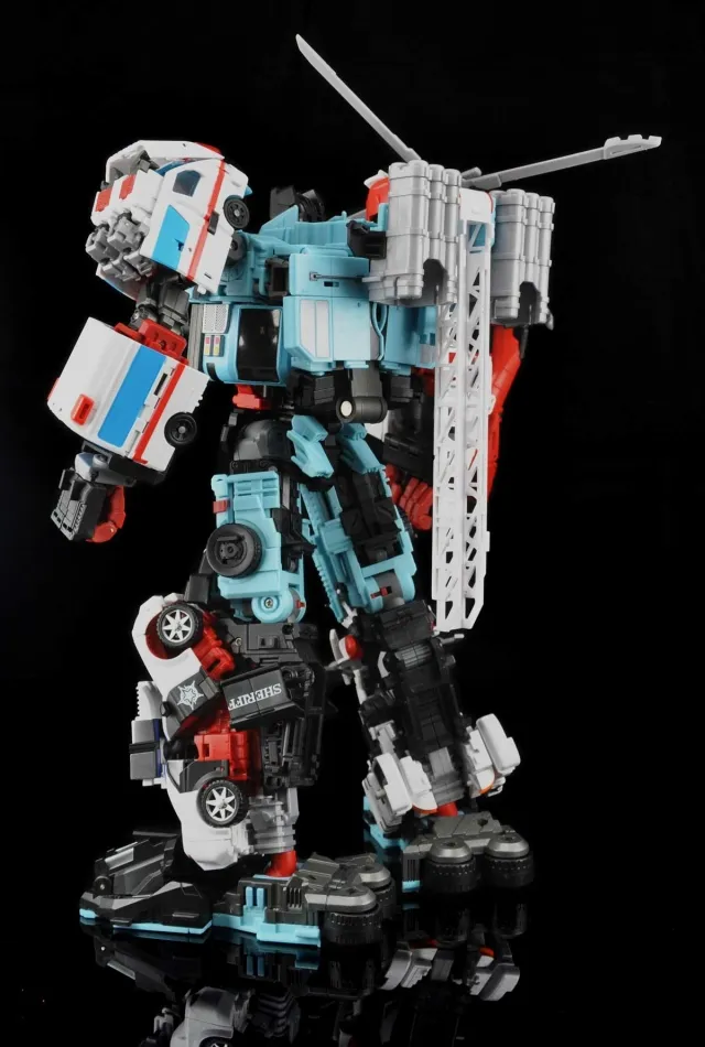 Guardia Combiner Set of 5 | MakeToys Mtcombiner Series | TFsource