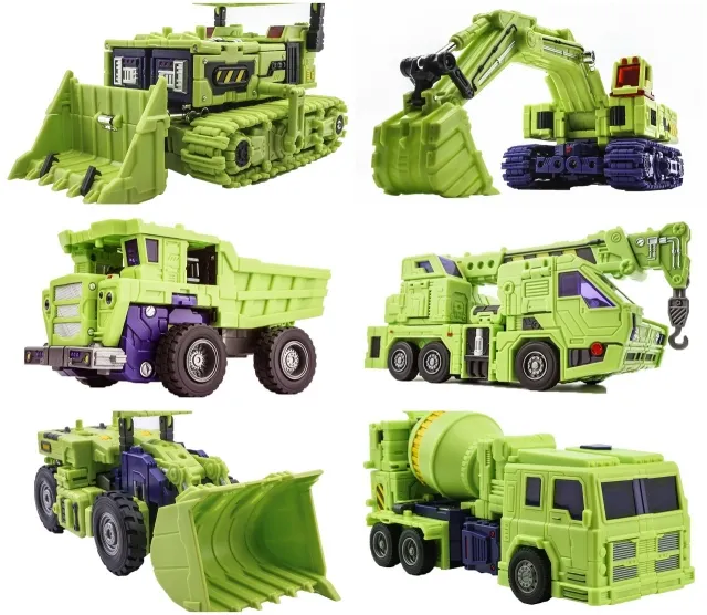 TOYWORLD TW-CO1B～6B Constructor 新品未開封 TW-C01B Bulldozer Yellow Version | ToyWorld 3rd Party Transformers