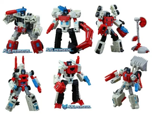 Perseus Full Set of 6 Figures | TFC Toys 3rd Party Transformers