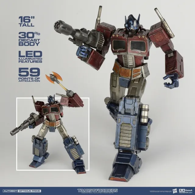 Optimus Prime Classic Edition Premium Collectible Figure