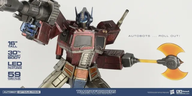 ThreeA 3A クラシックオプティマスプライム　threezero Optimus Prime Classic Edition Premium Collectible Figure