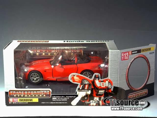 BT-12 Overdrive | Honda S2000 | Binaltech Transformers Figure by