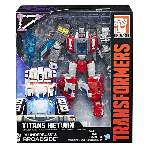 Broadside and Blunderbuss | Titans Return Transformers Figure