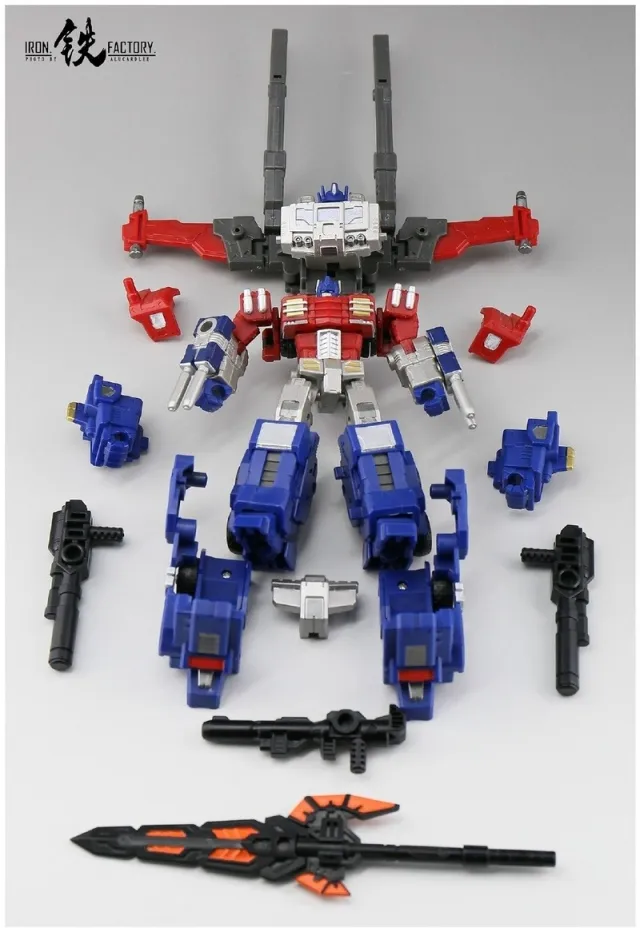 IF-EX14 Ultimate Commander | Iron Factory 3rd Party Legends-Scale