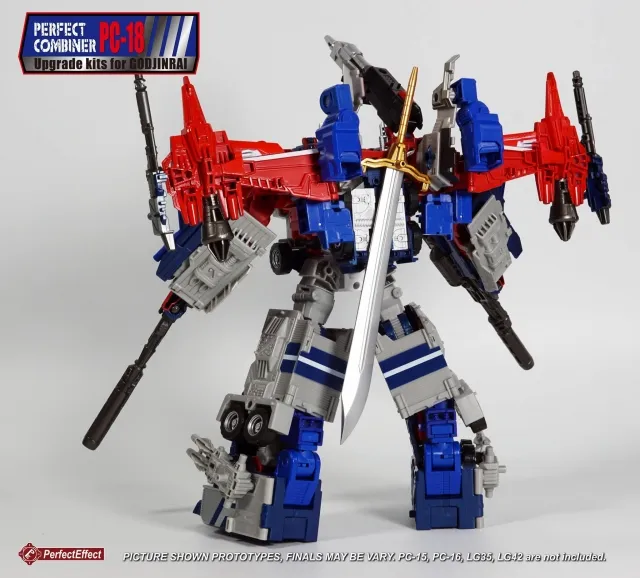 PC-18 Upgrade Kit for Transformers Legends God Ginrai