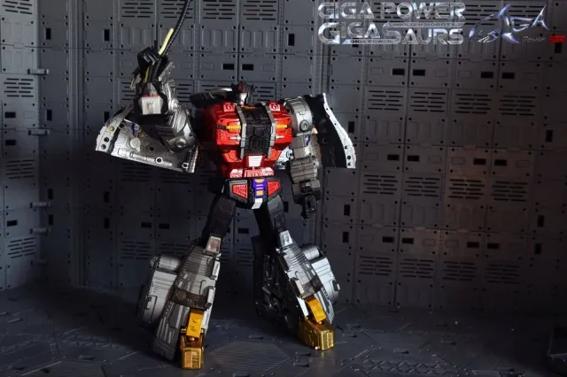 HQ-04R Graviter Chrome Version | Gigapower Gigasaurs 3rd Party MP