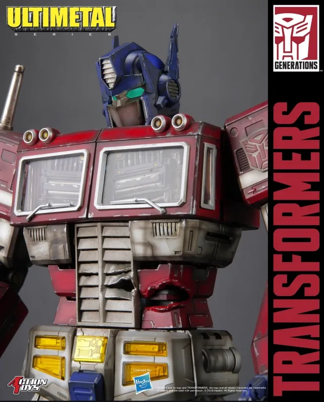 UM-01B Optimus Prime Battle Damaged Version 17-inch Figure