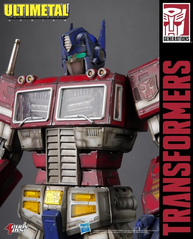 UM-01B Optimus Prime Battle Damaged Version 17-inch Figure