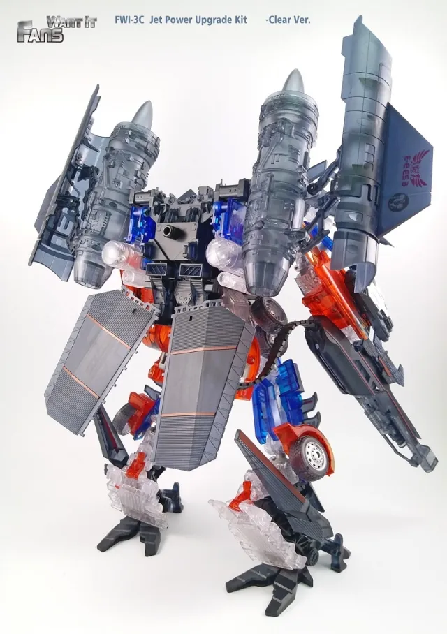 コミック・アニメ FWI-3C Jet Power Upgrade Kit FWI-3C Jet power Upgrade Kit | Clear Version | Fans Want It 3rd