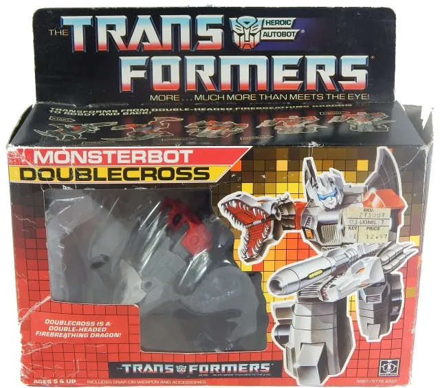 Doublecross Horrorcon | Vintage G1 Transformers Figure | TFSource