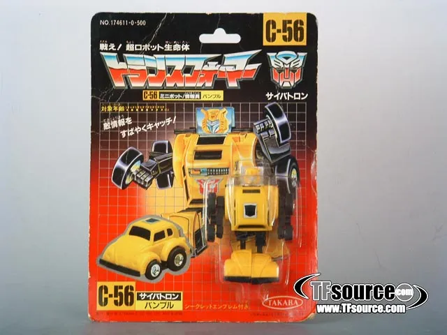 ☆ 雑誌 「 GO OUT 」 No.1 〜 No.56 C-56 Bumblebee | Vintage Japanese G1 Transformers | TFSource