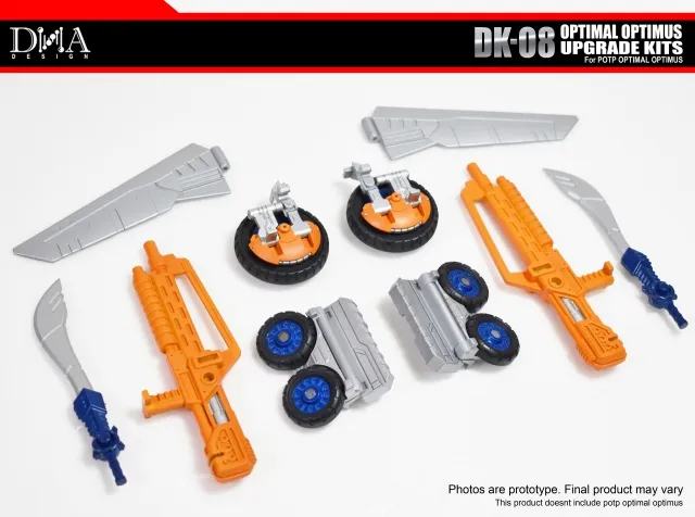 DK-08 Upgrade Kit for Transformers Power of the Primes Optimal Optimus | Dna Design | Upgrade Kit