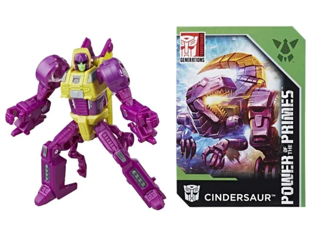 Cindersaur | Power of the Primes Transformers Figure | TFSource