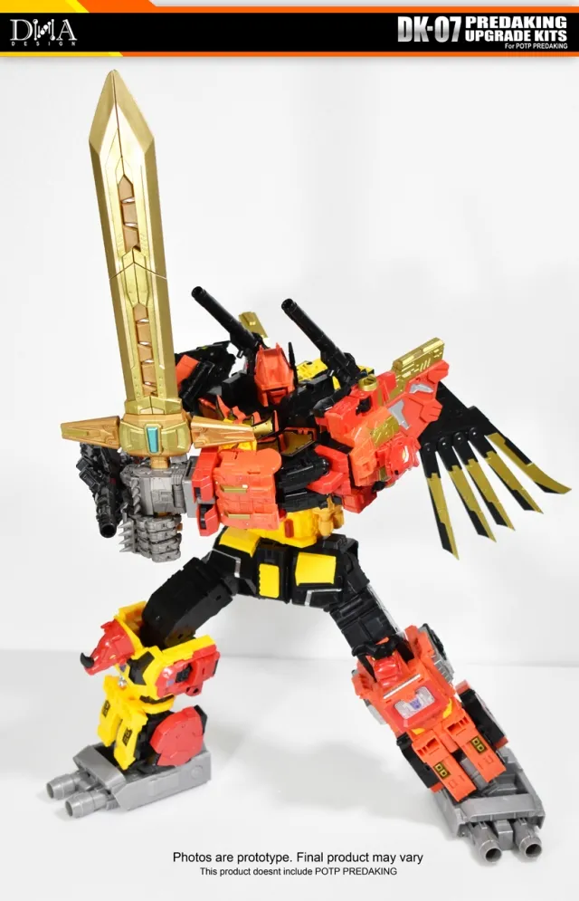 新品☆DNA DESIGN DK-07 Upgrade Kits DK-07 Upgrade Kit for Transformers Power of the Primes Predaking
