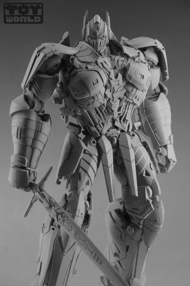 非正規トランスフォーマー　toy world TW-F01 オプティマスっぽい人 TF非正規玩具レビュー】ToyWorld TW-F01 OP（騎士オプ）, aka
