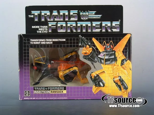 Ransack Insecticon | Vintage G1 Transformers Figure | TFSource