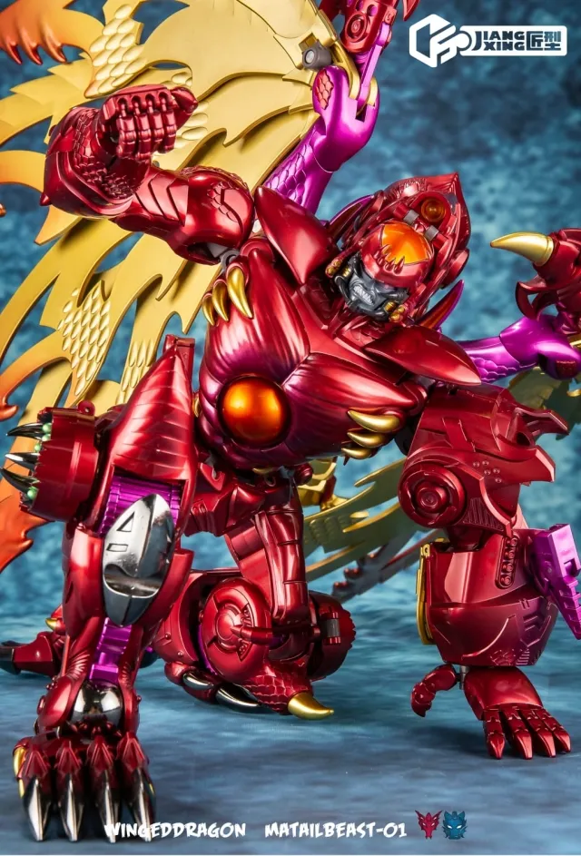 01 Winged Dragon | Jiang Xing 3rd Party Transformers Figure