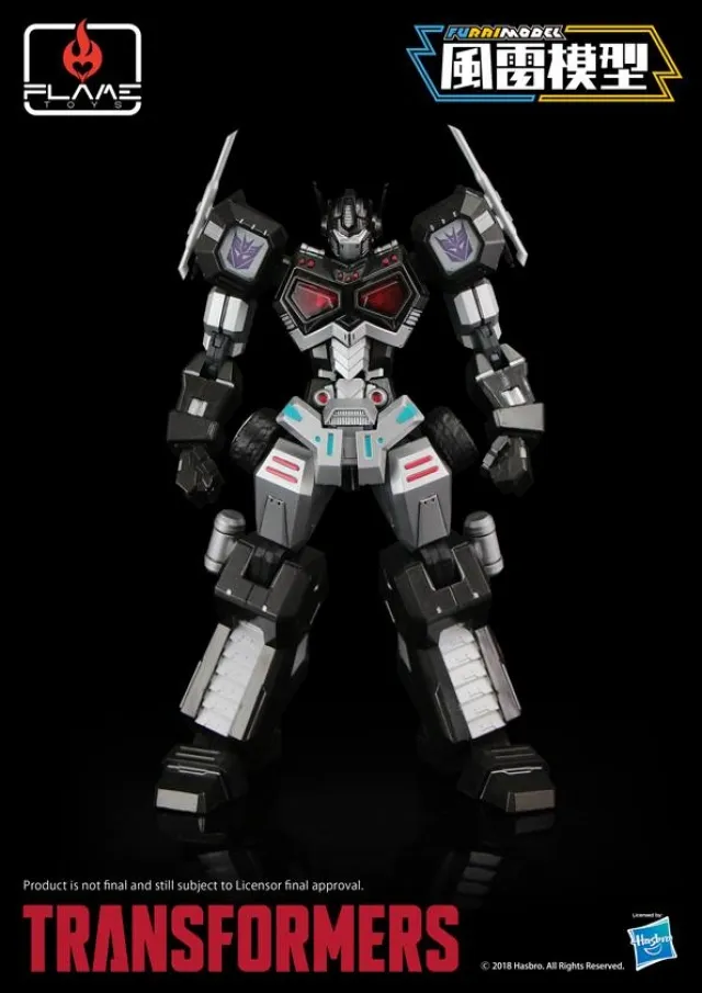 01B Nemesis Prime Attack Mode Exclusive Model Kit | Flame