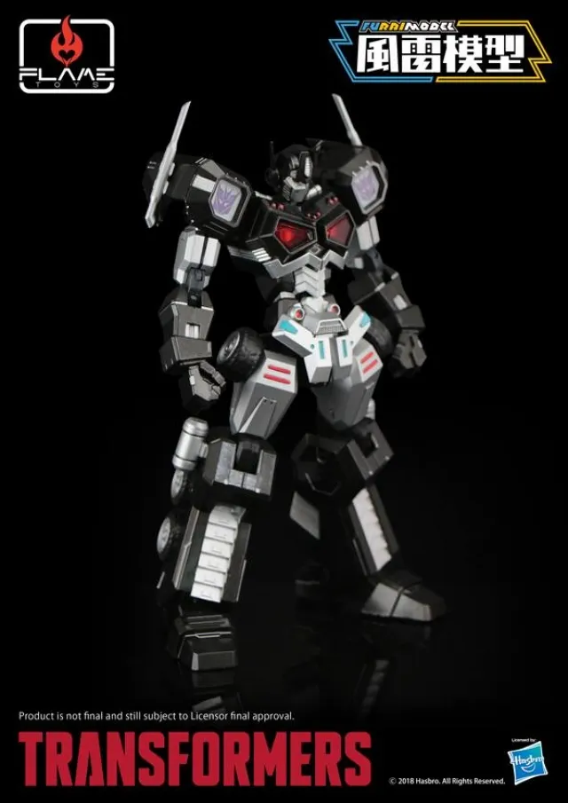 01B Nemesis Prime Attack Mode Exclusive Model Kit | Flame