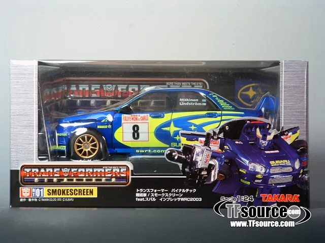 BT-01 Smokescreen #8 | Subaru Impreza WRX | Transformers Binaltech