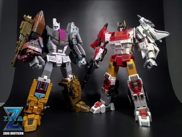 ZA-06 Bruticon Combiner Set of 5 Figures | Zeta Toys 3rd Party