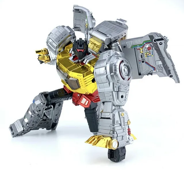 HQ-01R Superator Chrome Version | Gigapower Gigasaurs 3rd Party MP
