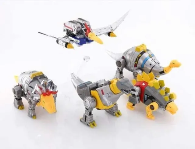 Dino Set of 5 Figures | DX9 Toys 3rd Party Collectible Figure