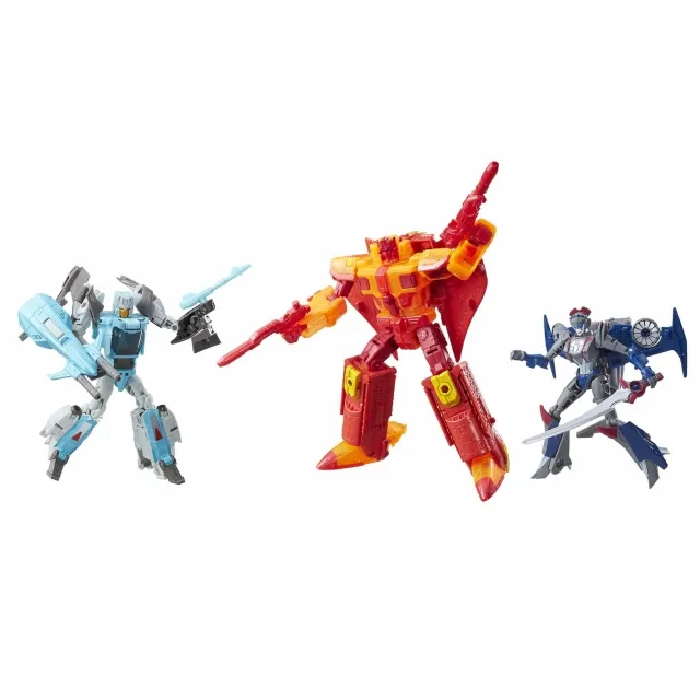 Titan Force Set SDCC Exclusive Voyager Class  | Transformers Generations Titans Return
