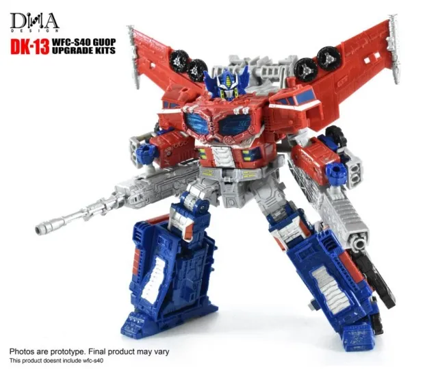 WFC-S40 ギャラクシーオプティマスプライム＋DNAdesign DK-13 Leader Class DK-13 Upgrade Kit for Transformers War for Cybertron