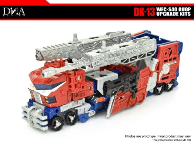 WFC-S40 ギャラクシーオプティマスプライム＋DNAdesign DK-13 Leader Class DK-13 Upgrade Kit for Transformers War for Cybertron