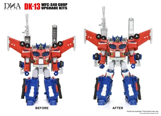 WFC-S40 ギャラクシーオプティマスプライム＋DNAdesign DK-13 Leader Class DK-13 Upgrade Kit for Transformers War for Cybertron
