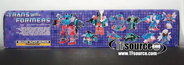 Piranacon Seacons Giftset Combiner | Vintage G1 Transformers