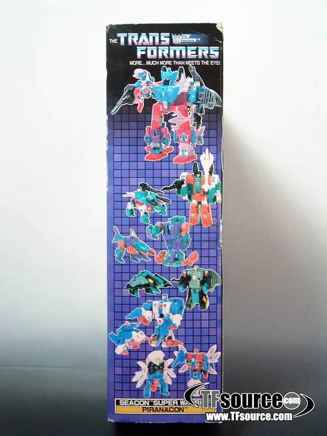 Piranacon Seacons Giftset Combiner | Vintage G1 Transformers