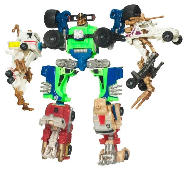 Mudslinger with Destructicons Commander 5-Pack | Transformers Generations Power Core Combiners