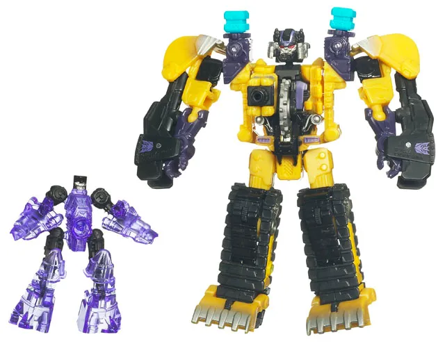 Sledge with Throttler Commander 2-Pack | Transformers Generations Power Core Combiners