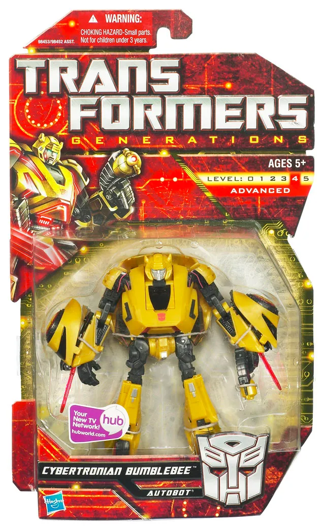 Deluxe Class Cybertron Bumblebee | Transformers Generations War