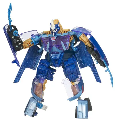 Electrostatic Jolt Deluxe Class | Transformers Hunt for the Decepticons HFTD