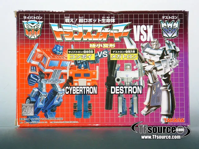 VSX Optimus Prime vs Megatron | WST Worlds Smallest Transformers