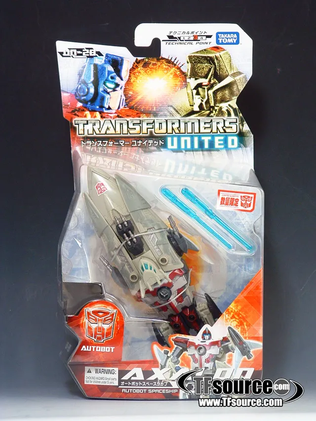 UN-28 Axalon | Transformers United Figure by Takara Tomy | TFSource