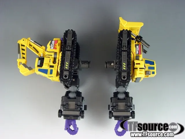 MAKETOYS 正規品 MTC Co Giant Series 新品未開封 Giant Set A Bulldozer and Excavator Yellow Version